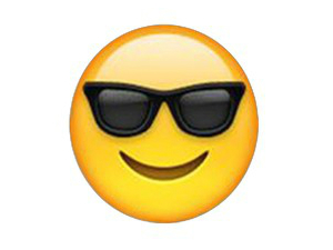 emoji sunglasses