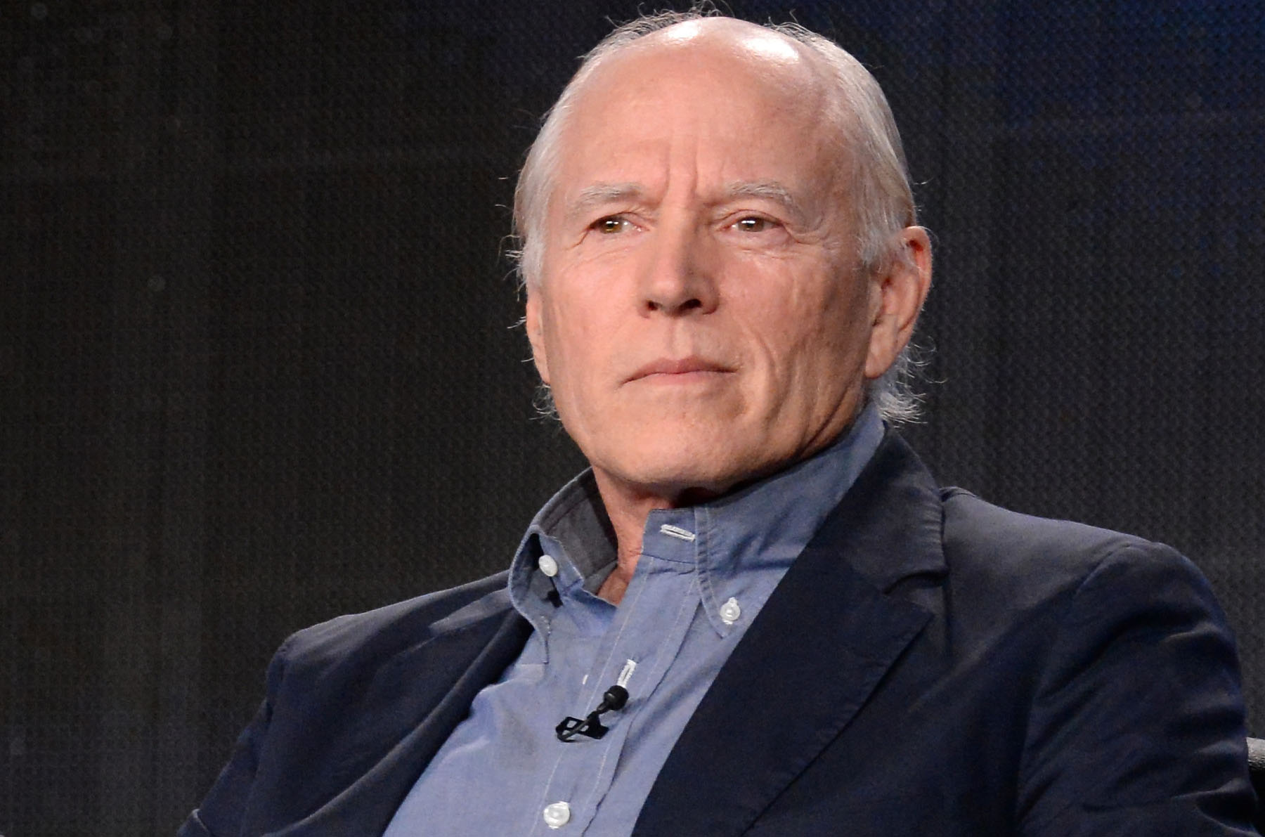 PASADENA, CA - JANUARY 08:  Frank Marshall, executive producer, speaks onstage during the "SINATRA All or Nothing at All" panel as part of the 2015 HBO Winter Television Critics Association press tour at the Langham Huntington Hotel & Spa on January 8, 2015 in Pasadena, California.  (Photo by Jeff Kravitz/FilmMagic)