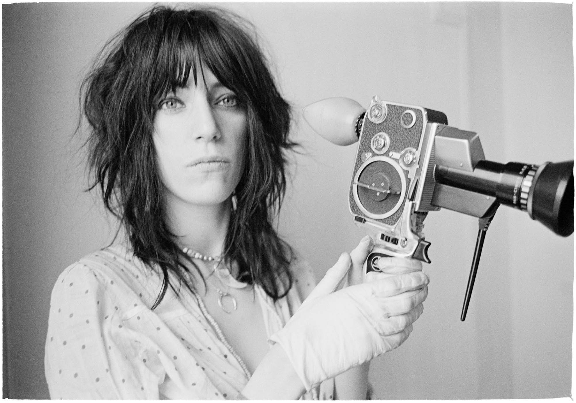 "Patti with Bolex-1, 1969"