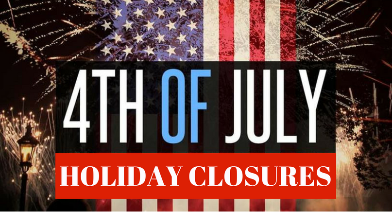 4th of July Industry Closures